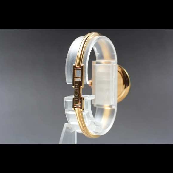 VINTAGE RARE 14k Gold! GUCCI! All the RAGE! Collectors Watch Bracelet - Picture 7 of 7